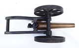 Exceptional, Early, 12 guage, "Strong" Signal Cannon, Field Carriage - 10 of 15