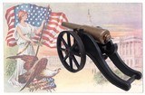 Exceptional, Early, 12 guage, "Strong" Signal Cannon, Field Carriage - 1 of 15
