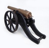 Exceptional, Early, 12 guage, "Strong" Signal Cannon, Field Carriage - 11 of 15
