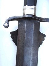 Exceptional Spanish Colonial Silver Mounted Espapda Ancha SwordSouthwest /Mexico - 7 of 15