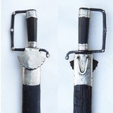 Exceptional Spanish Colonial Silver Mounted Espapda Ancha SwordSouthwest /Mexico - 14 of 15