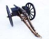 Fine Antique Model of a British RML 1871 Field Cannon with Limber - 9 of 16