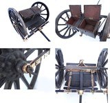 Fine Antique Model of a British RML 1871 Field Cannon with Limber - 8 of 16