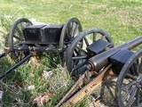Fine Antique Model of a British RML 1871 Field Cannon with Limber - 5 of 16