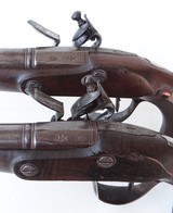 Cased Pair 'J.Willets' Flintlock Pistols, Exceptional American Historical Provenance - 10 of 15