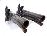 Cased Pair 'J.Willets' Flintlock Pistols, Exceptional American Historical Provenance - 11 of 15