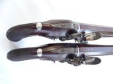Extraordinary Pair of Antique flintlock "Howdah" pistols - 11 of 14