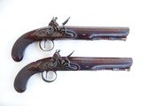 Extraordinary Pair of Antique flintlock "Howdah" pistols - 2 of 14
