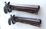 Extraordinary Pair of Antique flintlock "Howdah" pistols - 6 of 14