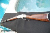 WONDERFUL CUSTOM ENGRAVED WINCHESTER MODEL 1866 LEVER ACTION RIFLE - 6 of 15