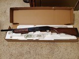 NIB, Remington 870 Police Magnum, Blued High Gloss Model 24899 12 Gauge 18.5" Wood, Rare - 1 of 12