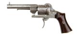 CASED 7MM REVOLVER BY EUGENE LEFAUCHAUX AND RETAILED BY CLAUDIN A PARIS - 5 of 6