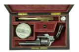 CASED 7MM REVOLVER BY EUGENE LEFAUCHAUX AND RETAILED BY CLAUDIN A PARIS - 2 of 6