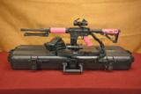 Pink AeroPrecision AR-15 SuperKit Hogue Free Float Rail - 10 of 13