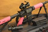 Pink AeroPrecision AR-15 SuperKit Hogue Free Float Rail - 9 of 13