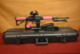 Pink AeroPrecision AR-15 SuperKit Hogue Free Float Rail - 12 of 13