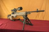 Springfield M1A in Tan 7.62NATO / .308 Winchester, Fully Equipped, 25x Scope, etc. - 5 of 10