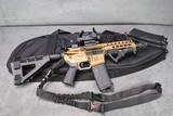 DB15P AR-15 Tactical Pistol In Bronze New Upgraded LoPro Mini Laser/Flashlight Combo - 5 of 5