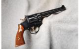 Smith & Wesson Mod K-22 Masterpiece,
.22 LR. - 1 of 2