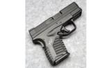 SPRINGFIELD XDs, .9MM - 1 of 4