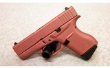 Glock ~ 43 Dusty Rose ~ 9 mm - 2 of 2