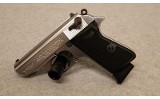Walther ~ PPK/S Stainless ~ .22 LR