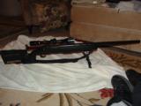 Winchester
Model
70 Sniper Sharpshooter .300 Win. Magnum
with Mc Millen Stock
and 1000 yd. Ranging Scope - 3 of 5