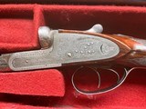 Joseph Lang and Sons with quick release hand detachable locks! 12g. CASED! - 2 of 8