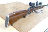 WINCHESTER MODEL 70 FEATHERWEIGHT 308 WIN. WITH REDFIELD 3X9 ROYAL ACCU-TRAC SCOPE WITH TRAJECTORY COMPENSATION DIALS - 3 of 10