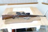 WINCHESTER MODEL 70 FEATHERWEIGHT 308 WIN. WITH REDFIELD 3X9 ROYAL ACCU-TRAC SCOPE WITH TRAJECTORY COMPENSATION DIALS - 1 of 10