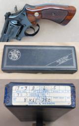 Smith & Wesson Model 17, Cal. 22LR, with Box & Paper-work
- 2 of 2