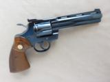 Colt Custom Shop Python, Cal. .357 Magnum, 6 inch Blue Finished - 2 of 7