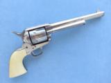 Colt Peacemaker .45
Single Action Army, 1st Generation, Nickel, 7 1/2 Inch Barrel
SOLD - 2 of 8