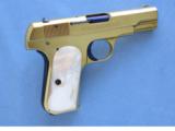 Colt Model 1903 Pocket, Cal. 32 ACP
Gold Plated
SALE PENDING - 2 of 4