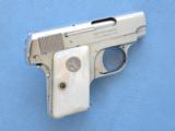 Colt 1908 fitted with Pearl Grips with Colt Medallions, Cal. .25 ACP
SALE PENDING
- 4 of 10