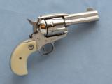 Ruger Vaquero (Old Model), 3 3/4 Inch Barrel, Simulated Ivory Grips, Birdshead Grip, Cal. .45 LC - 4 of 5