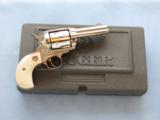 Ruger Vaquero (Old Model), 3 3/4 Inch Barrel, Simulated Ivory Grips, Birdshead Grip, Cal. .45 LC - 1 of 5