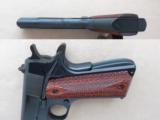 Colt Model 1911 70 Series, Cal. .45 ACP
5 Inch Blue Finish - 4 of 7