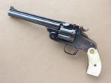 Smith & Wesson New Model No. 3 Target Model, Cal. 32-44 S&W CTG., Pearl Grips with S&W Medallions - 1 of 4