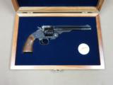 Smith & Wesson
Schofield Model of 2000, Deluxe Engraved & Gold Inlay, Cal. 45 Schofield
SALE PENDING - 1 of 8