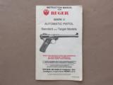 Ruger Mark II Target Pistol, Cal. .22 LR
- 5 of 5