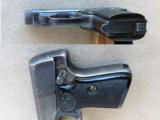  Walther Model 5, Cal. .25 ACP/6.35 mm
Rare
SOLD - 4 of 4