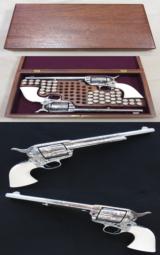 Pair of "Ben Lane" Engraved Colt SAA's, 2nd Gen.,
Cal. 45LC, Presentation Cased
SOLD
- 2 of 4