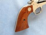 Colt Single Action Army Frontier Six Shooter, 3rd Generation, Cal. 44-40, Nickel 7 1/2 Inch Barrel,
Custom Shop
SOLD
- 5 of 8
