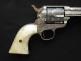 Colt SAA, New York Engraved, in 44-40 Cal.
Frontier Six Shooter, 1st Generation, 1883 Vintage
SOLD
- 5 of 8