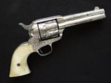 Colt SAA, New York Engraved, in 44-40 Cal.
Frontier Six Shooter, 1st Generation, 1883 Vintage
SOLD
- 1 of 8