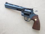  Colt Python, Cal. .357 Magnum
6 Inch Blue Finished
SOLD
- 1 of 5