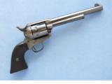 Colt .45 Peacemaker, 1st Generation
7 1/2 Inch Barrel, Blue/Color Case Hardened Finish
SOLD - 2 of 12