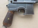 Mauser C96 Broomhandle Circa 1914 Excellent Condition!
SOLD - 8 of 21