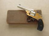 Smith & Wesson .32 Safety Hammerless Second Model, Cal. .32 S&W
Nickel, 3 1/2 Inch Barrel
SOLD
- 1 of 8